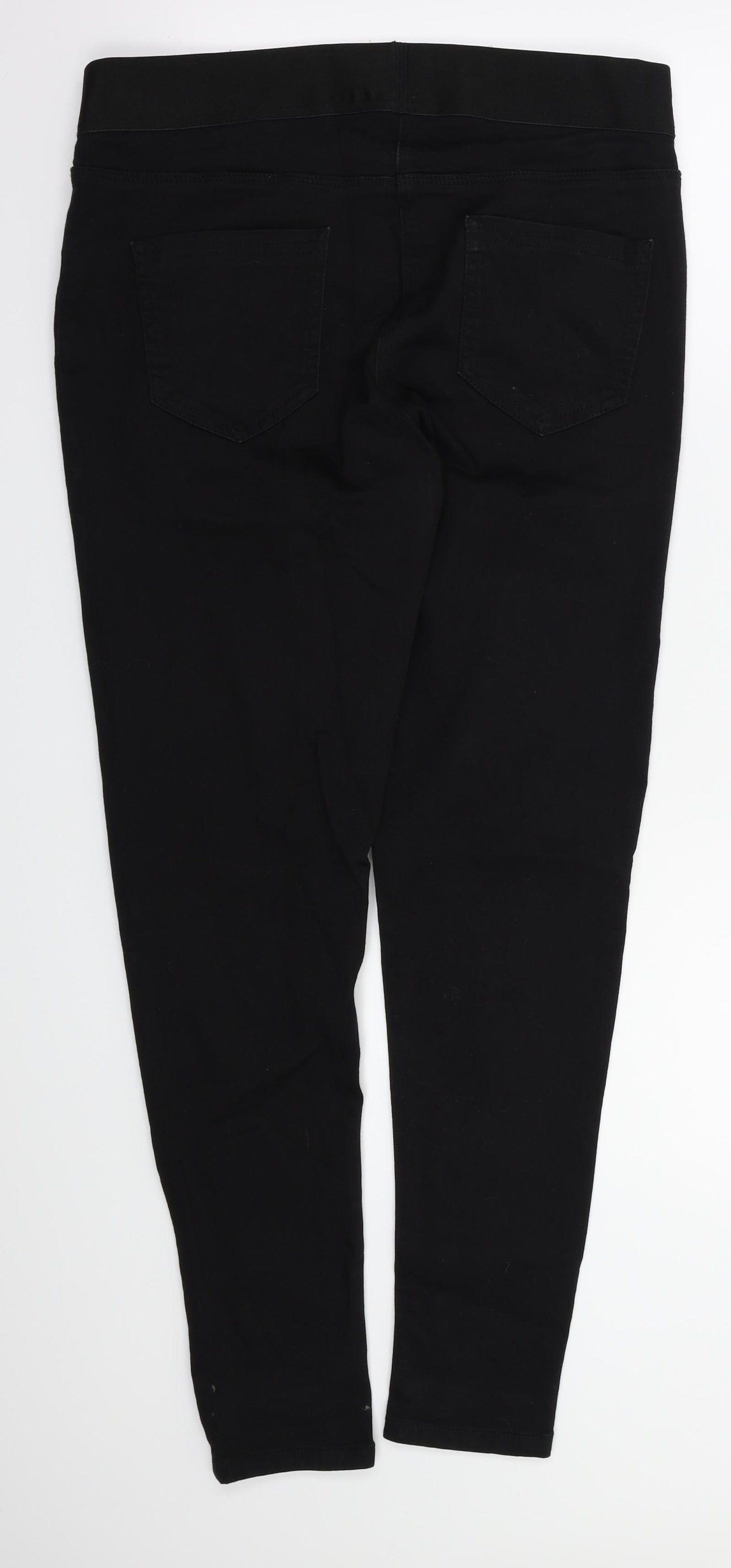 Preworn Womens Black   Jegging Trousers Size 36 in L29 in - Stretch waistband