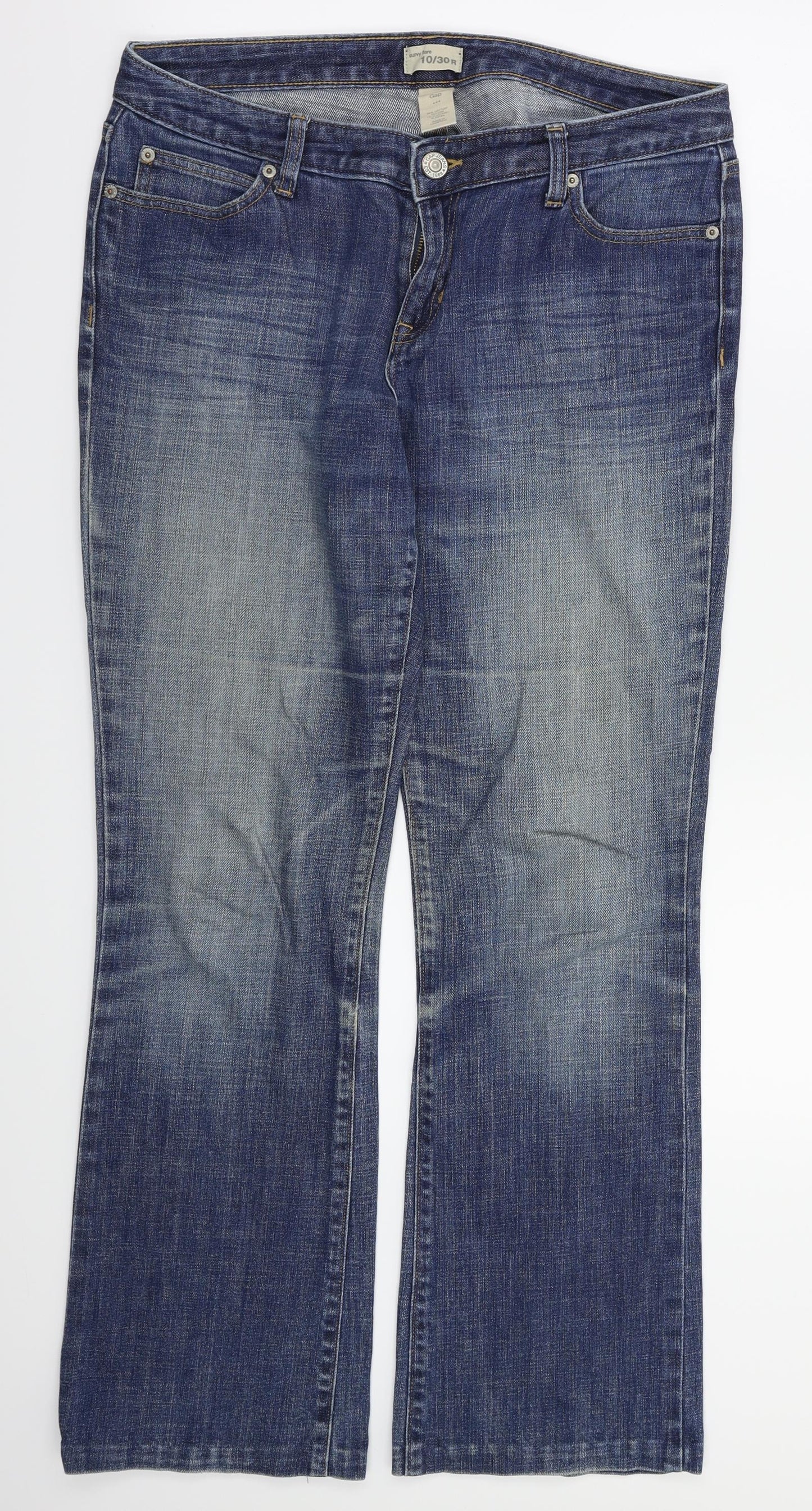 Gap Womens Blue   Straight Jeans Size 10 L30 in