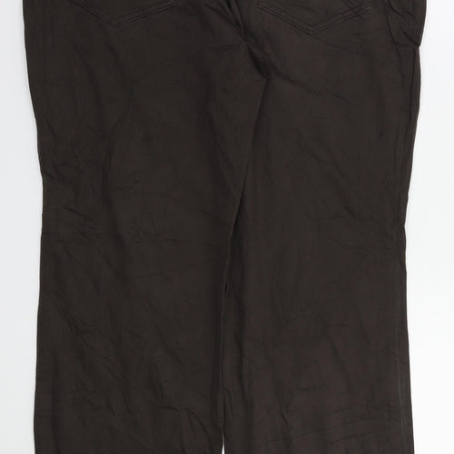 strawuss Womens Brown   Trousers  Size 22 in L30 in