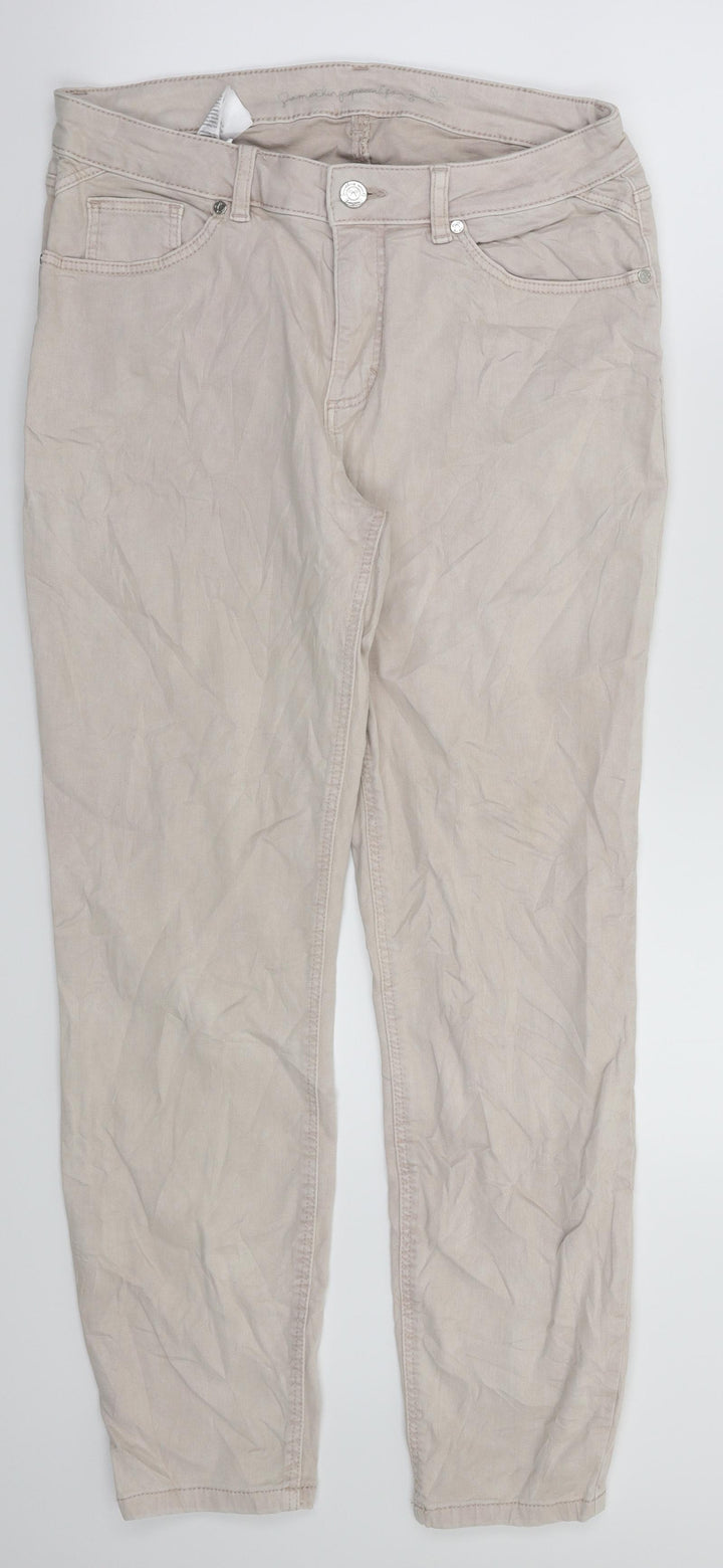 Bonita Womens Pink   Straight Jeans Size 12 L28 in