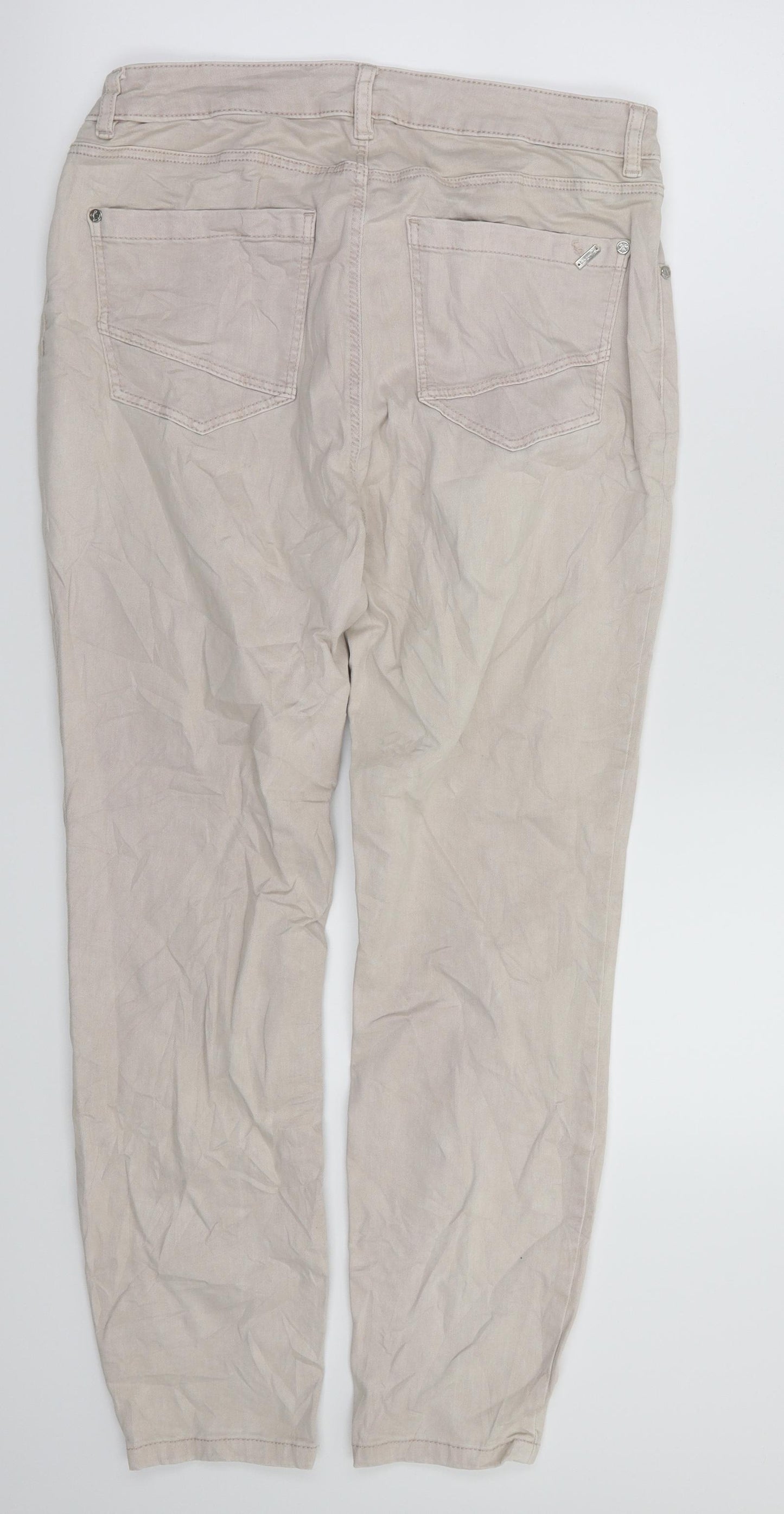 Bonita Womens Pink   Straight Jeans Size 12 L28 in