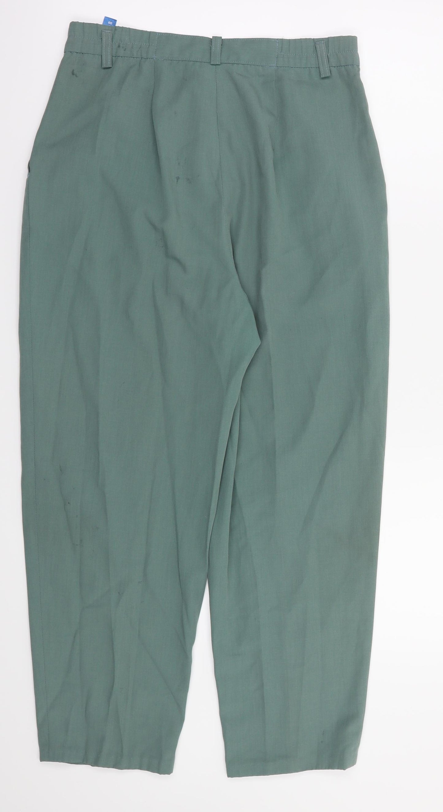 Blue Riinse Womens Green   Trousers  Size 28 in L24 in