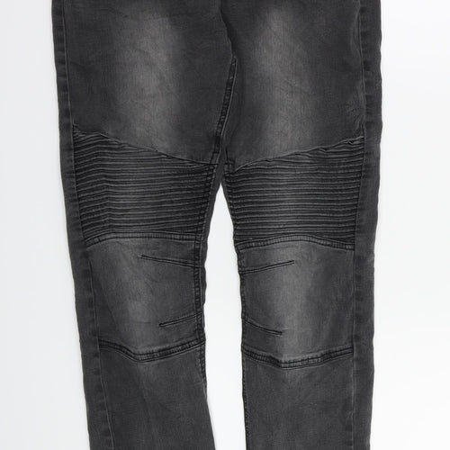 industries Mens Black   Straight Jeans Size 31 in L30 in