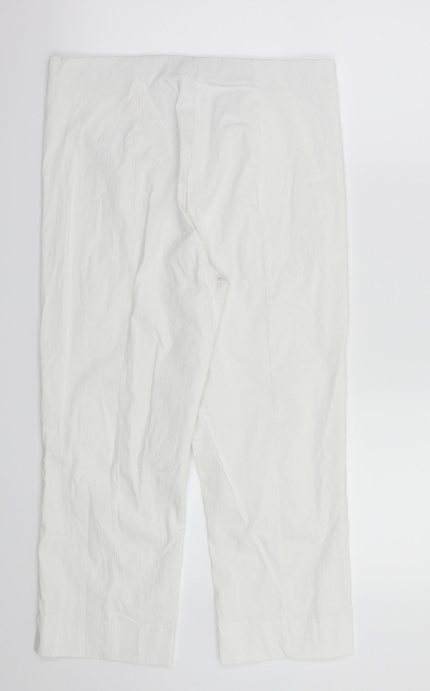 pomondora Womens White   Trousers  Size 30 L21 in