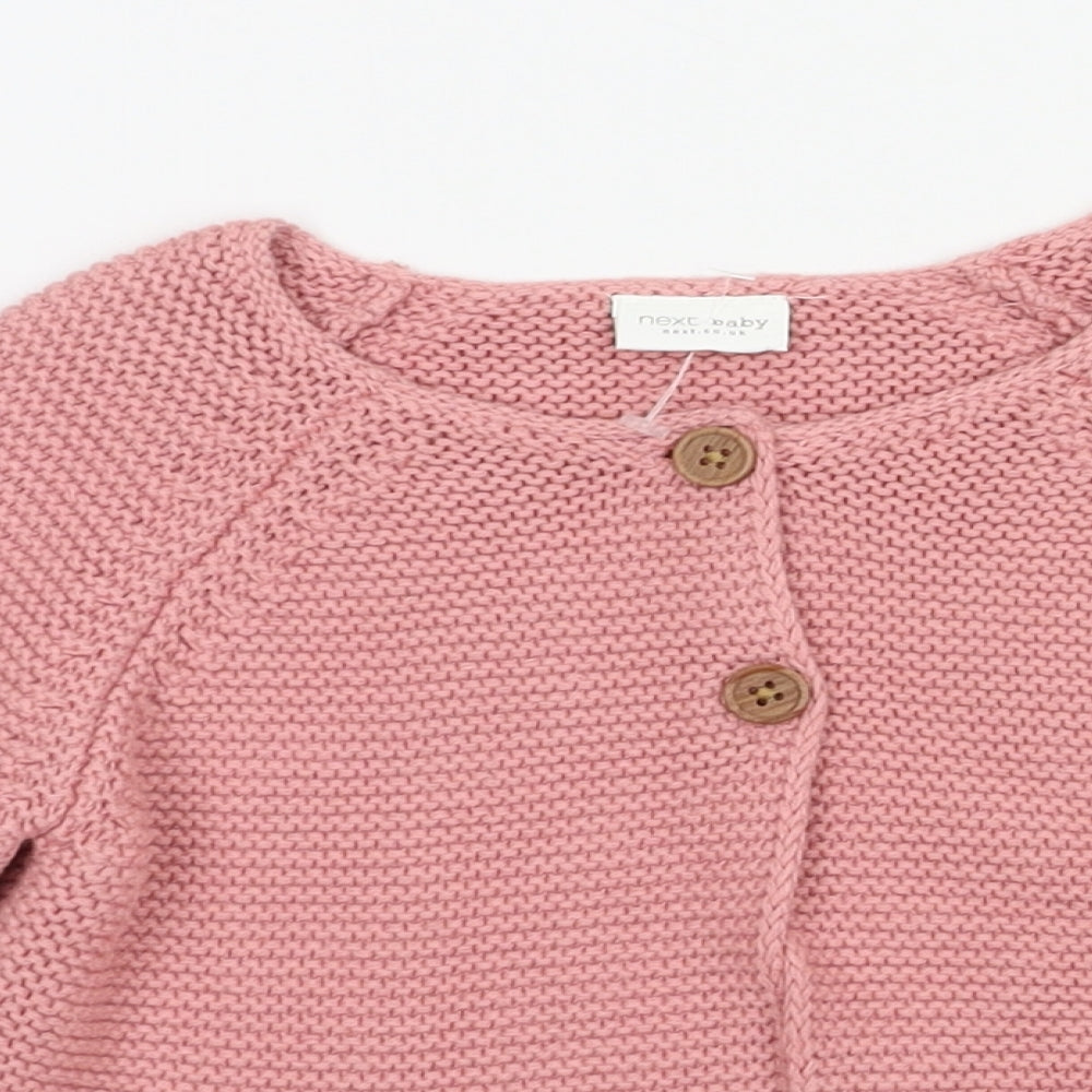 NEXT  Pink   Cardigan Jumper Size 12-18 Months