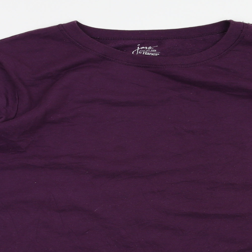 Just My Size Womens Purple   Pullover Jumper Size 20