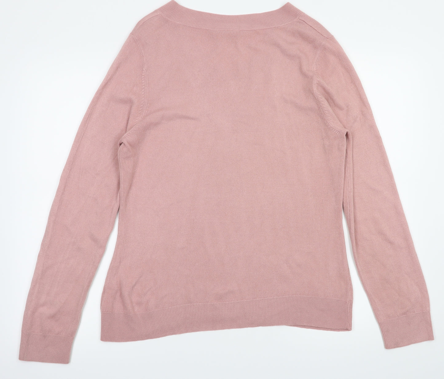 BHS Womens Pink   Pullover Jumper Size 16