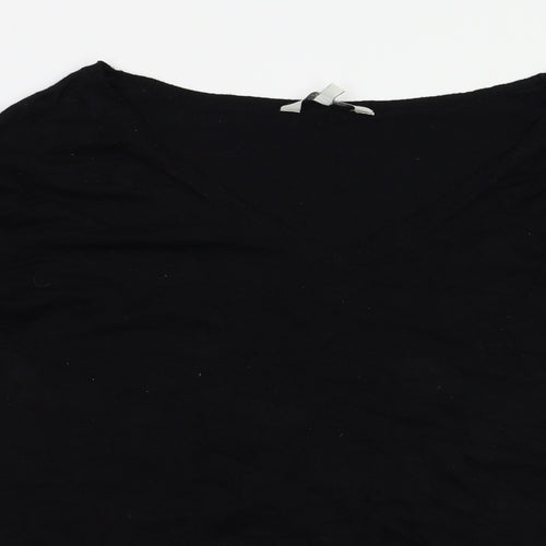 Peacocks Womens Black   Pullover Jumper Size 20