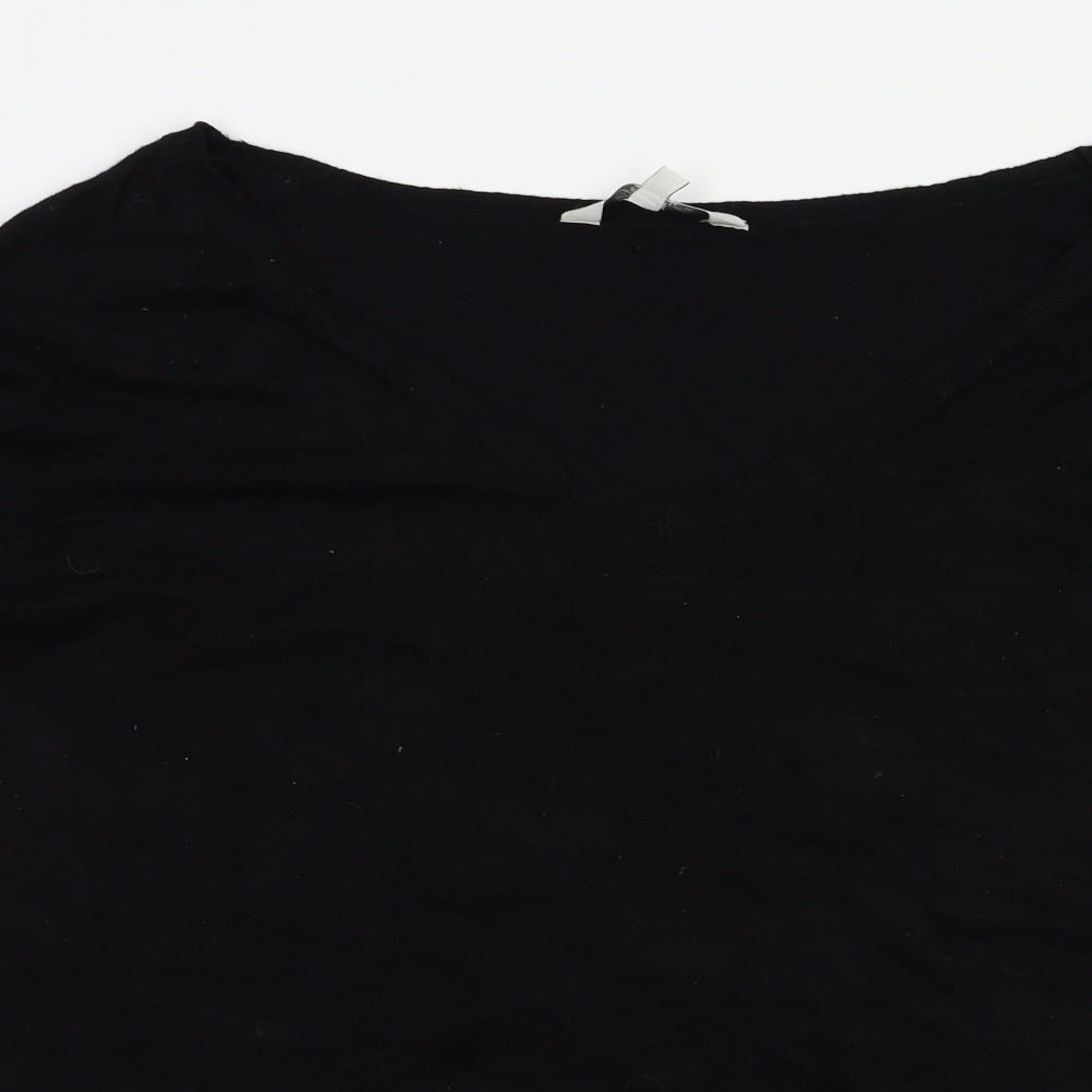 Peacocks Womens Black   Pullover Jumper Size 20