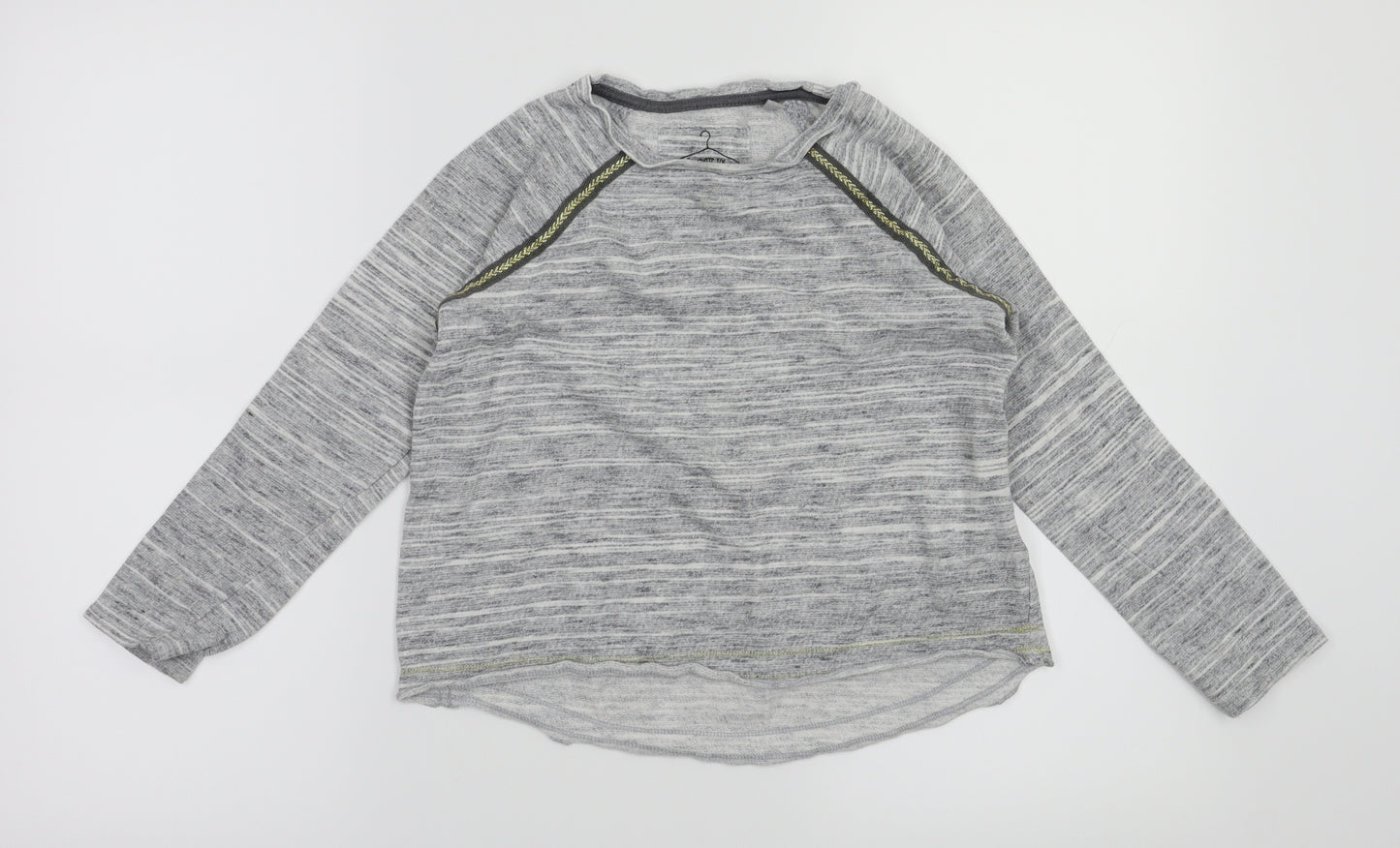 NEXT Girls Grey   Pullover Hoodie Size 7 Years