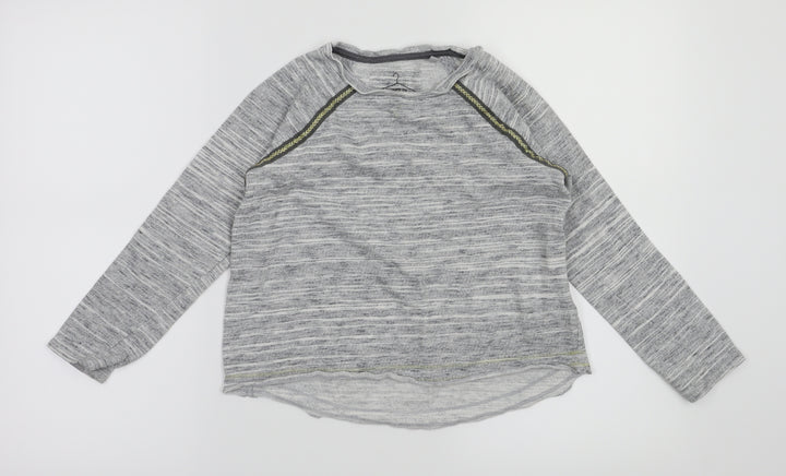 NEXT Girls Grey   Pullover Hoodie Size 7 Years