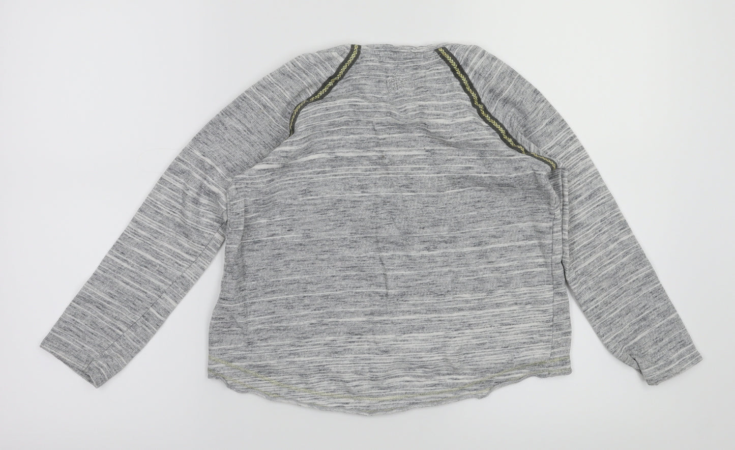 NEXT Girls Grey   Pullover Hoodie Size 7 Years