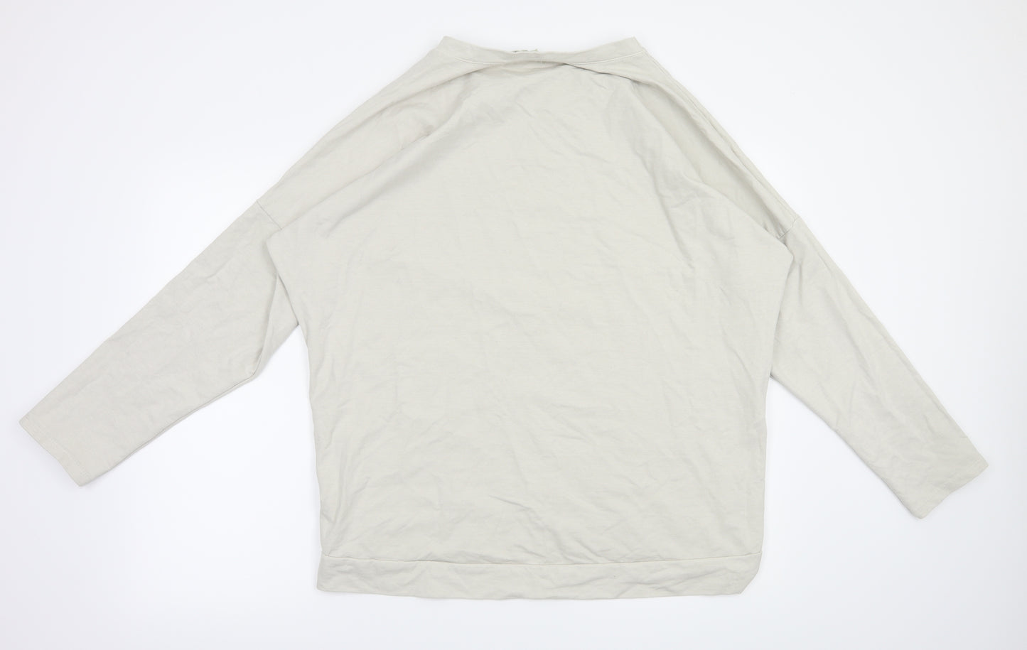 Made in Italy Womens Grey Argyle/Diamond  Pullover Jumper Size 12