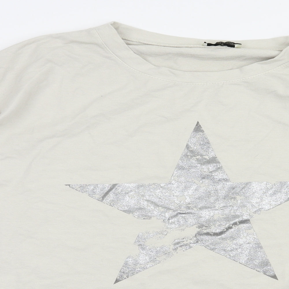 Made in Italy Womens Grey Argyle/Diamond  Pullover Jumper Size 12