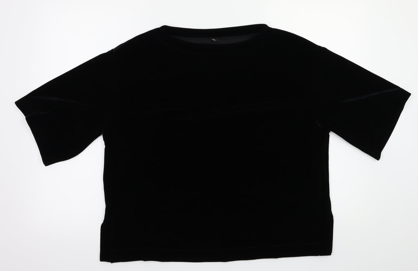 Preworn Womens Black   Basic T-Shirt Size S