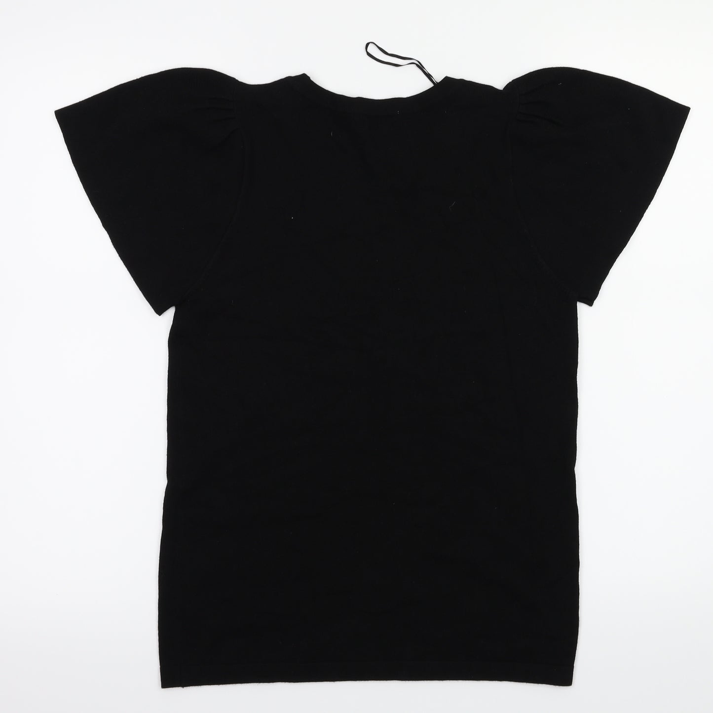 TU Womens Black   Basic T-Shirt Size 10