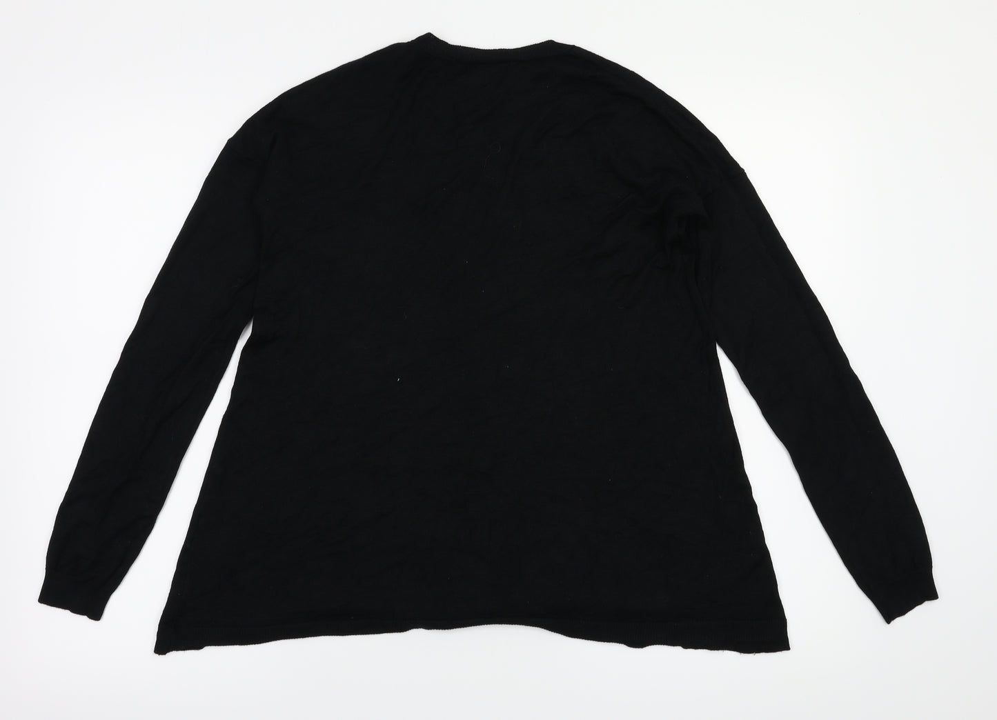 Primark Womens Black   Basic T-Shirt Size 10