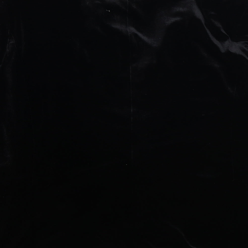 Dorothy Perkins Womens Black  Velour Jacket Blazer Size 16