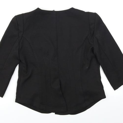 Izabel Womens Black   Jacket Blazer Size 8
