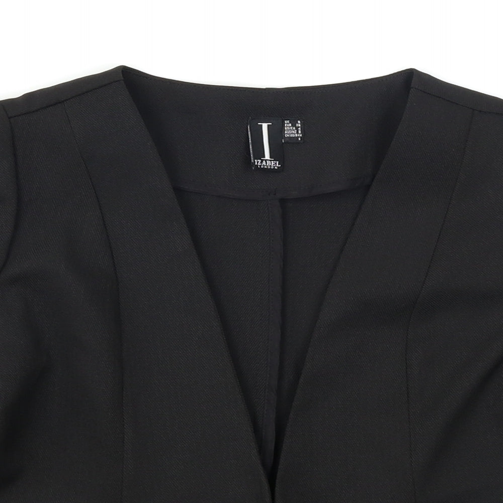 Izabel Womens Black   Jacket Blazer Size 8