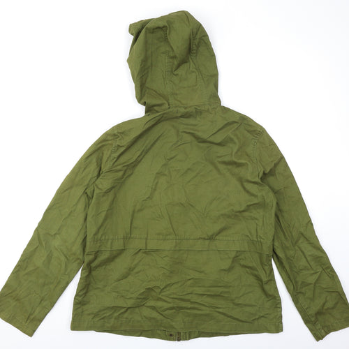 FOREVER 21 Womens Green   Jacket Coat Size L
