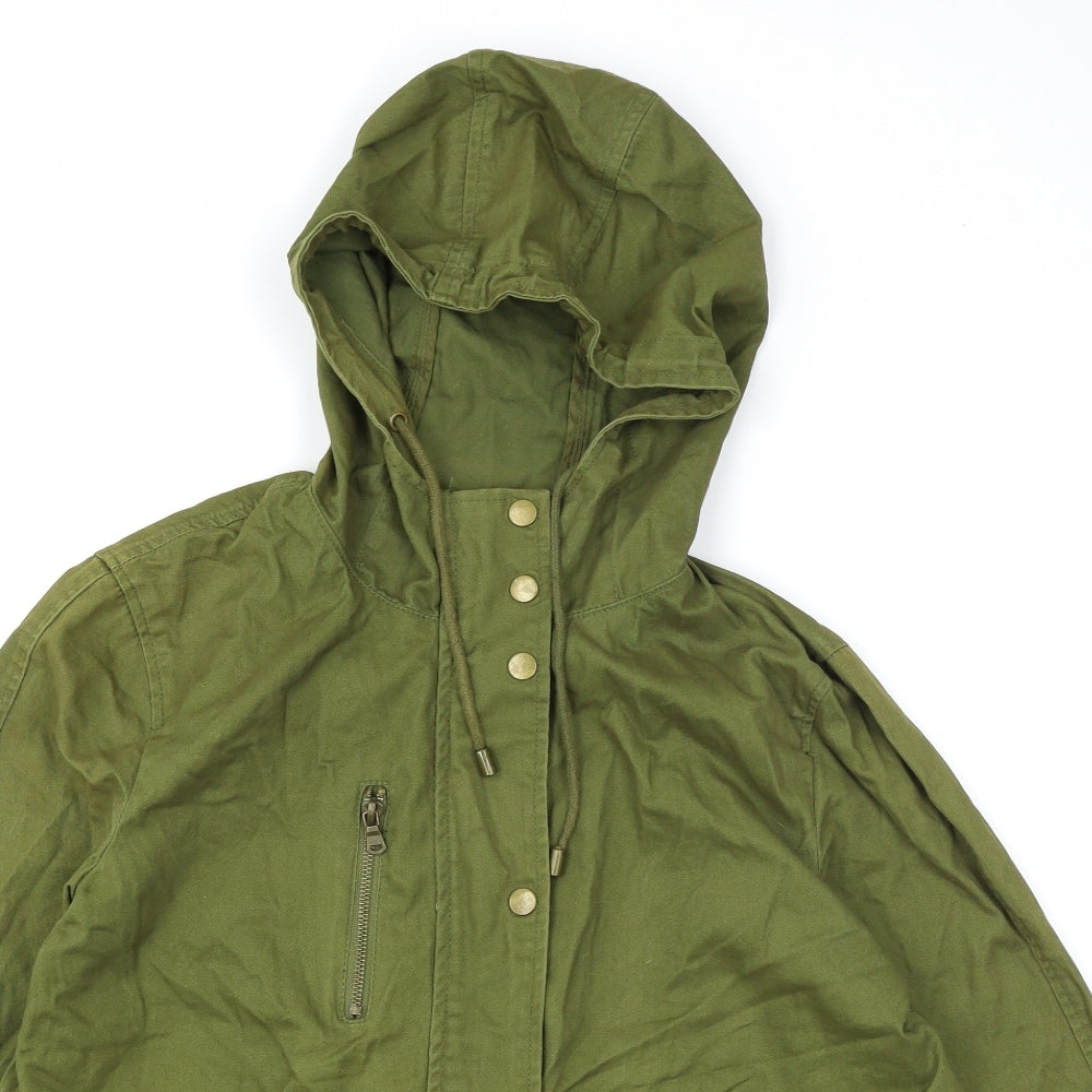 FOREVER 21 Womens Green   Jacket Coat Size L