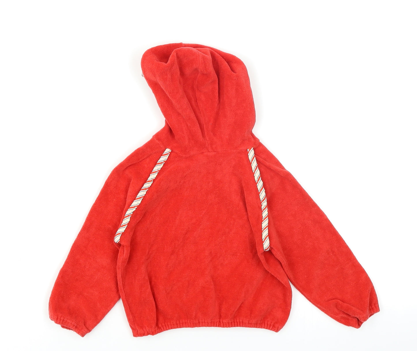 Boots Boys Red  Microfibre Pullover Jumper Size 18-24 Months  - Sailboat