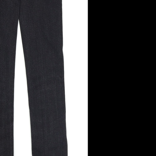Falmer Womens Black  Denim Skinny Jeans Size 8 L29 in
