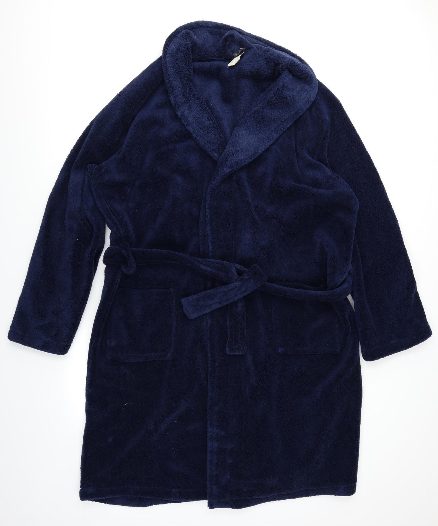 Urban Spirit Mens Blue Solid   Robe Size XL