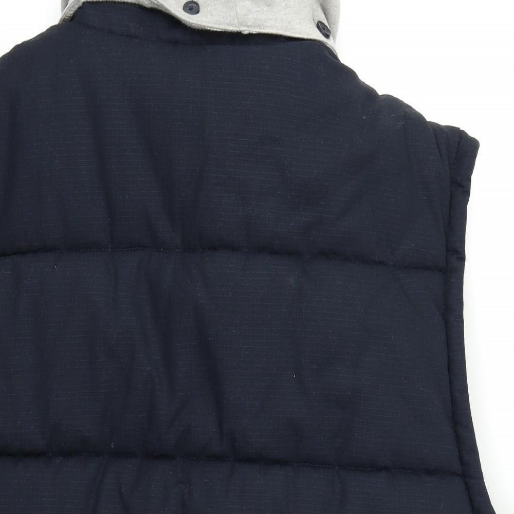 George Mens Blue   Gilet Coat Size 3XL