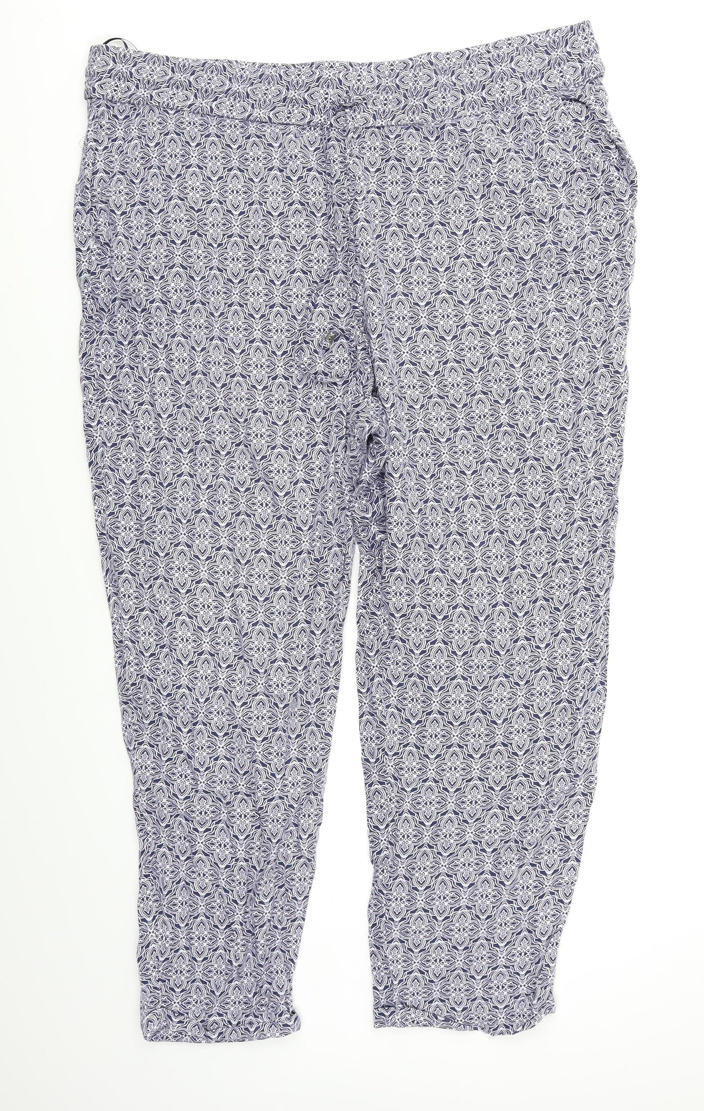 Indigo Womens Blue   Trousers  Size 20 L24 in