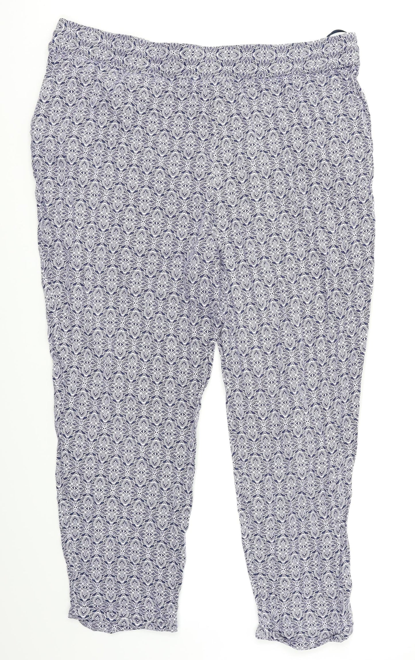 Indigo Womens Blue   Trousers  Size 20 L24 in