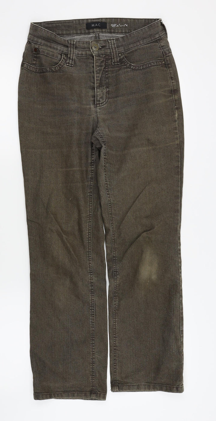 mac Womens Brown Straight Jeans Size 27 in L26 in