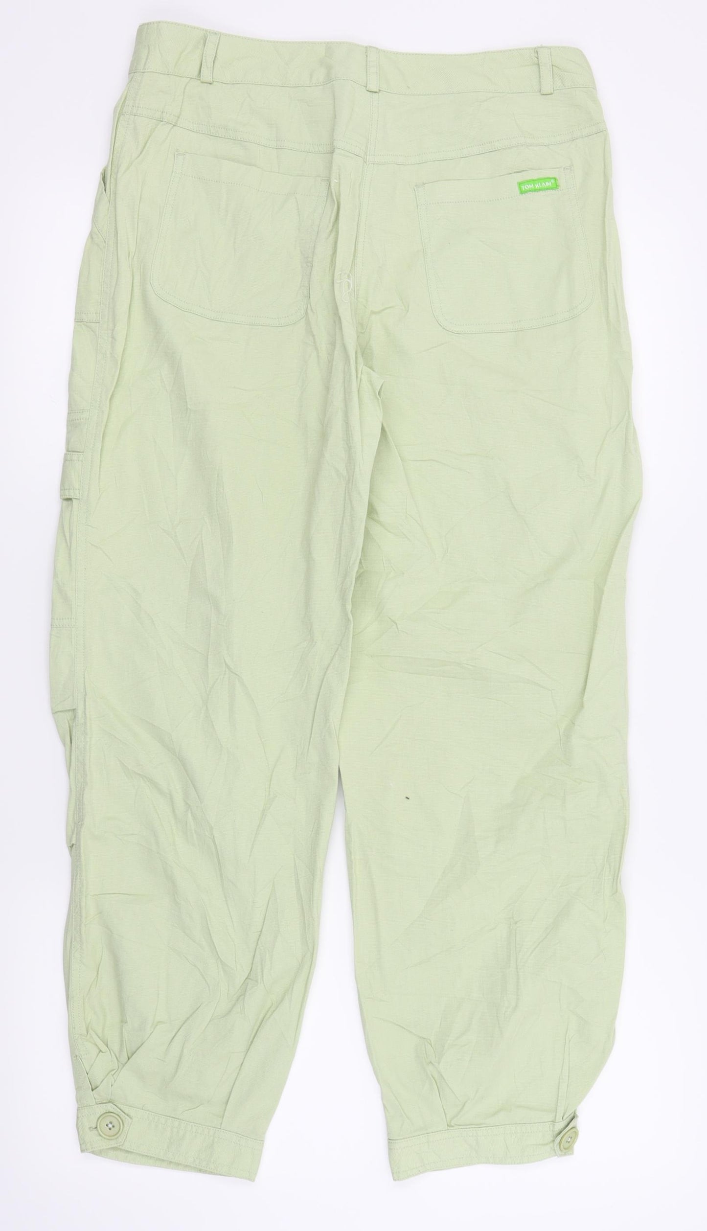 tom klam Womens Green   Trousers  Size 30 in L26 in