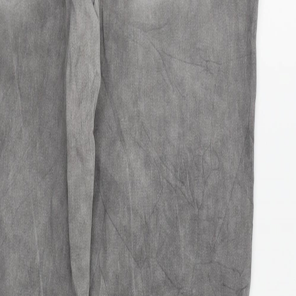 UpFashion Womens Grey   Skinny Jeans Size 12 L27.5 in