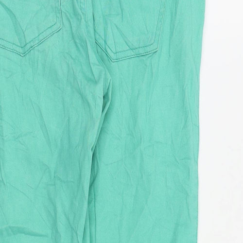 OKAY Womens Green   Capri Jeans Size 10 L20.5 in