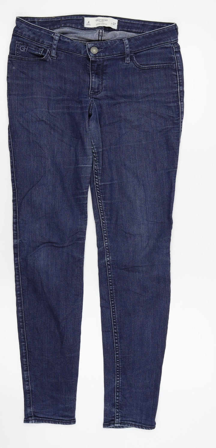 Gilly Hicks Womens Blue Trousers Size 27 in L25 in