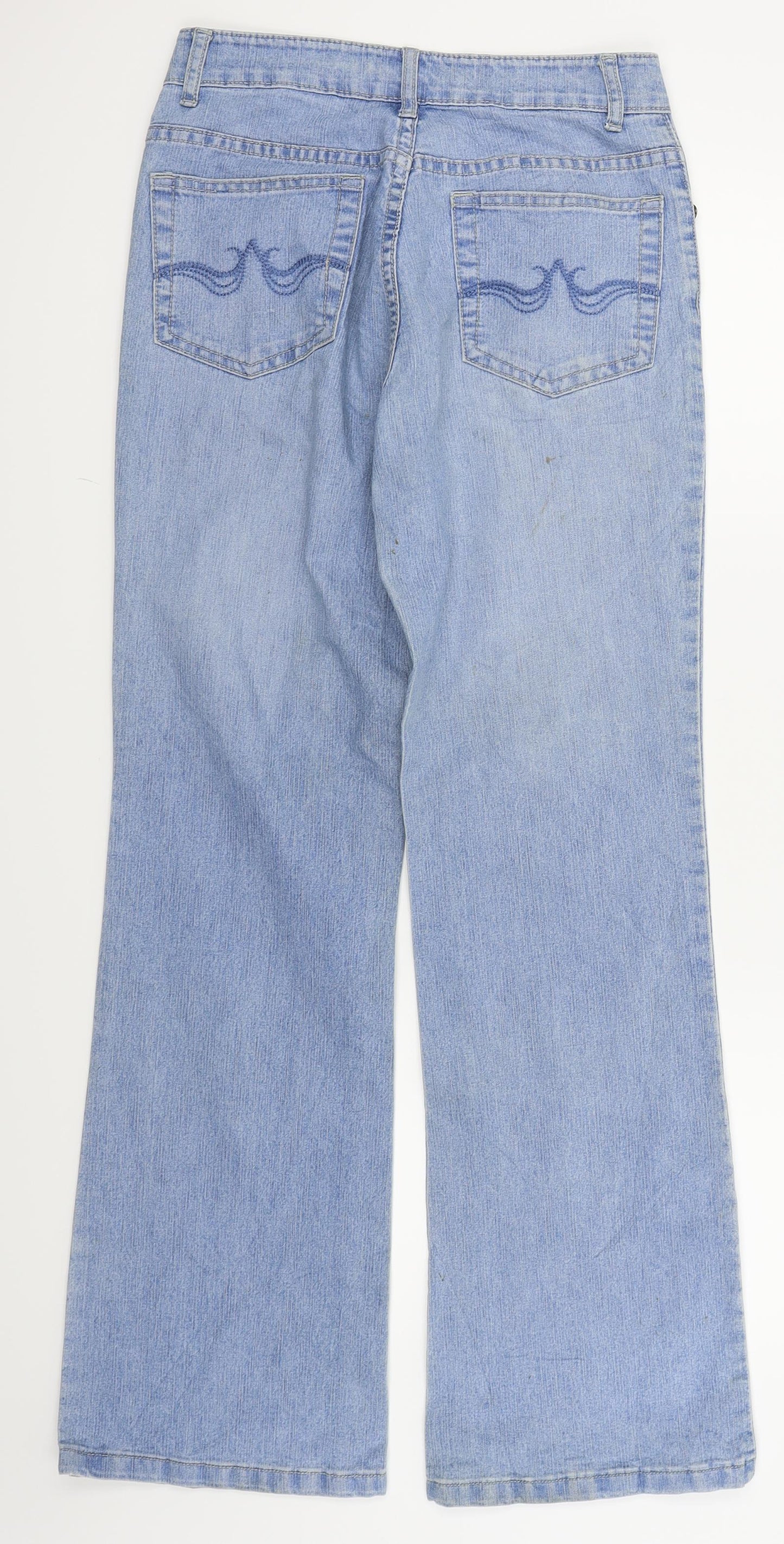 RCC Womens Blue   Straight Jeans Size 28 in L31 in