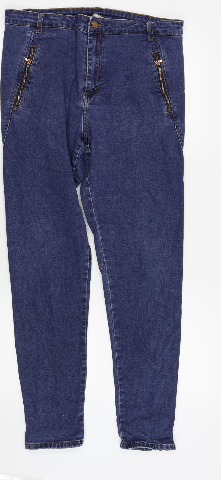 zavanna Womens Blue   Straight Jeans Size 32 in L29 in