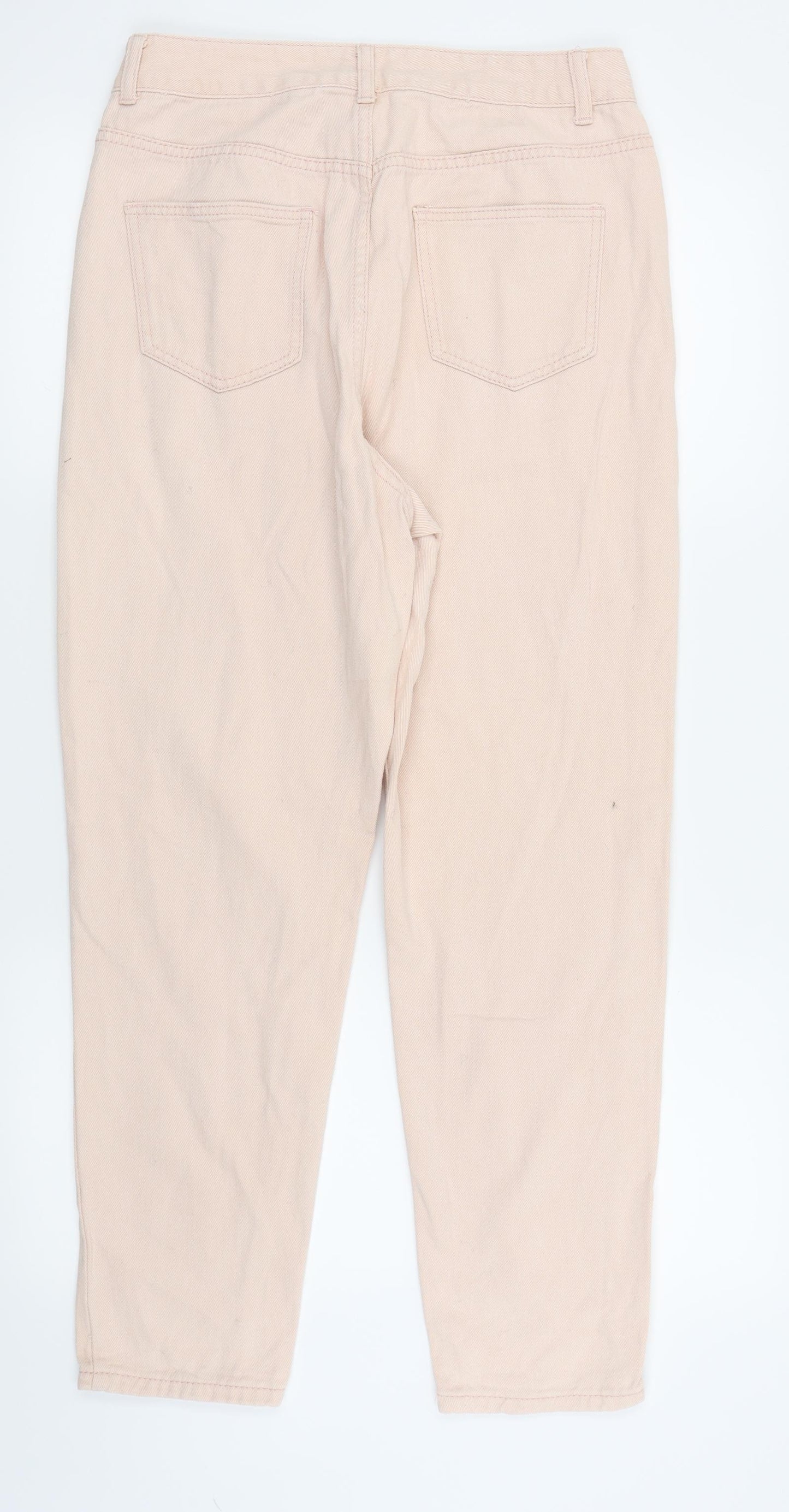 Boohoo Womens Pink   Skinny Jeans Size 12 L25 in