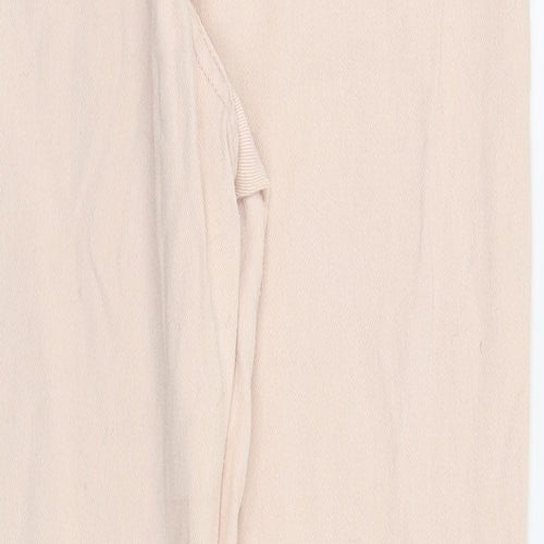 Boohoo Womens Pink   Skinny Jeans Size 12 L25 in