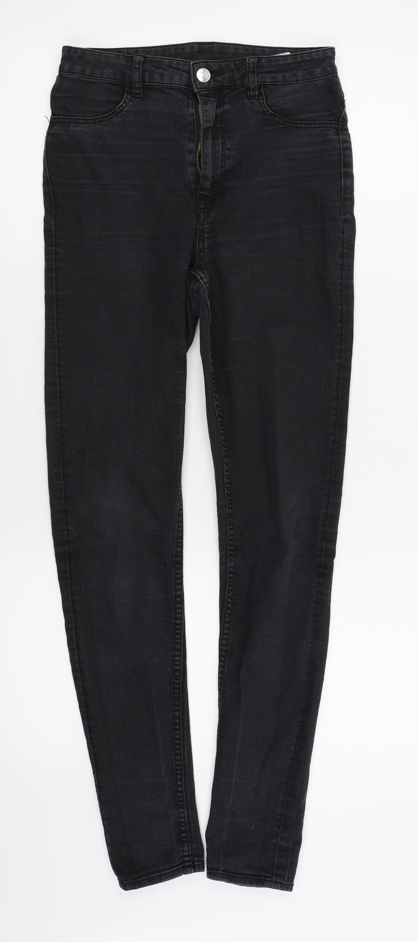 H&M Womens Black   Skinny Jeans Size 10 L27 in