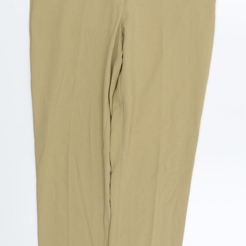 M&S Womens Beige   Trousers  Size 10 L25 in