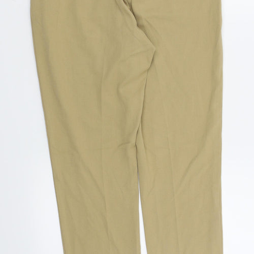 M&S Womens Beige   Trousers  Size 10 L25 in