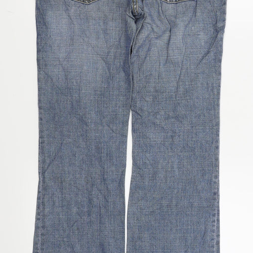 RESERVED Womens Blue   Trousers  Size 31 in L32 in