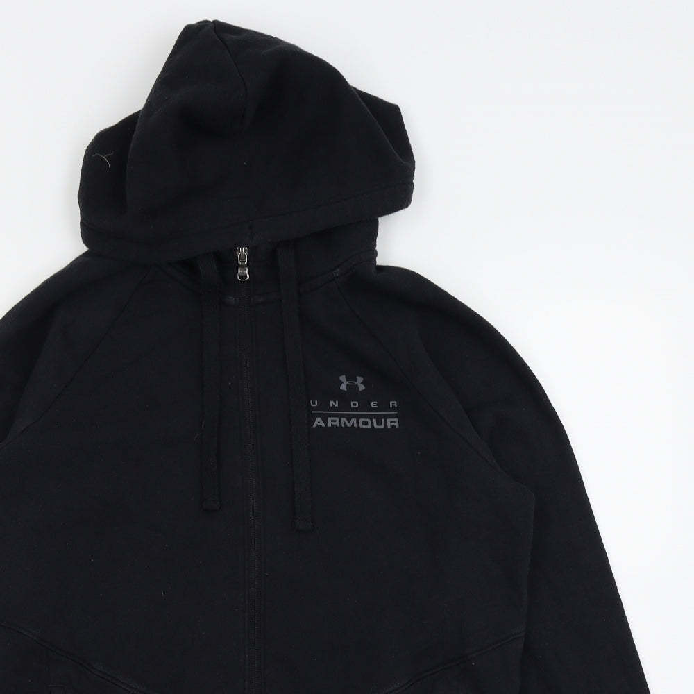 Under armour Mens Black   Full Zip Jumper Size S