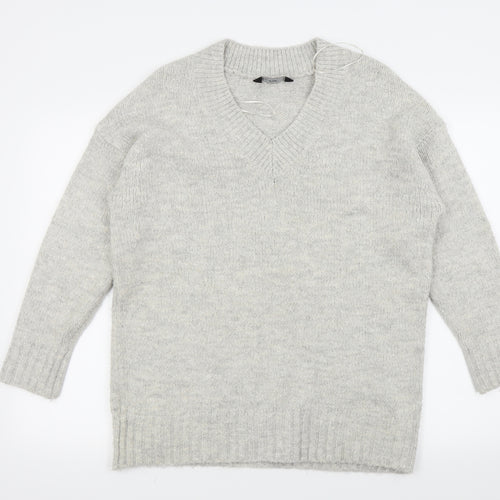 F&F Womens Grey   Pullover Jumper Size 10