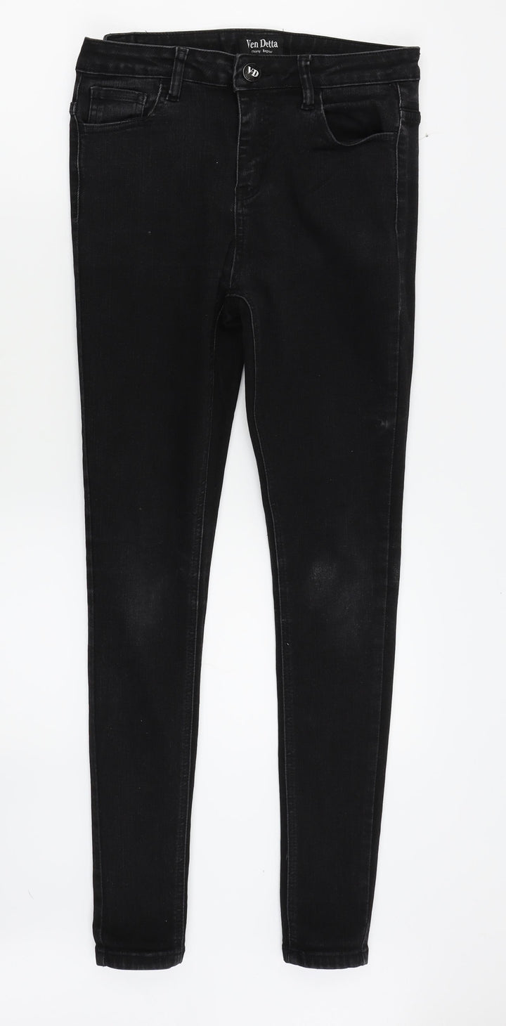 ven detta Womens Black   Skinny Jeans Size 30 in L28 in