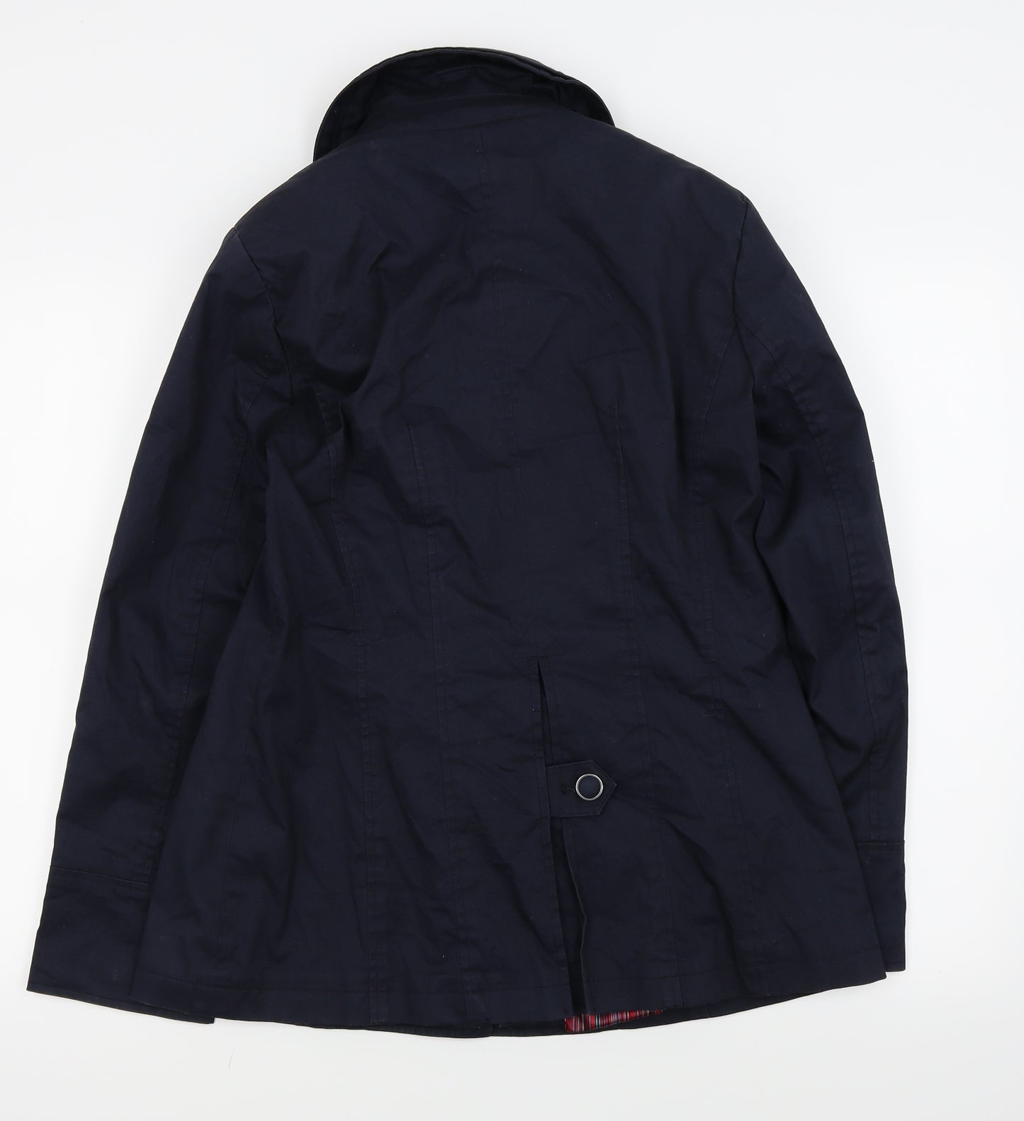 Per Una Womens Blue   Rain Coat Coat Size 12