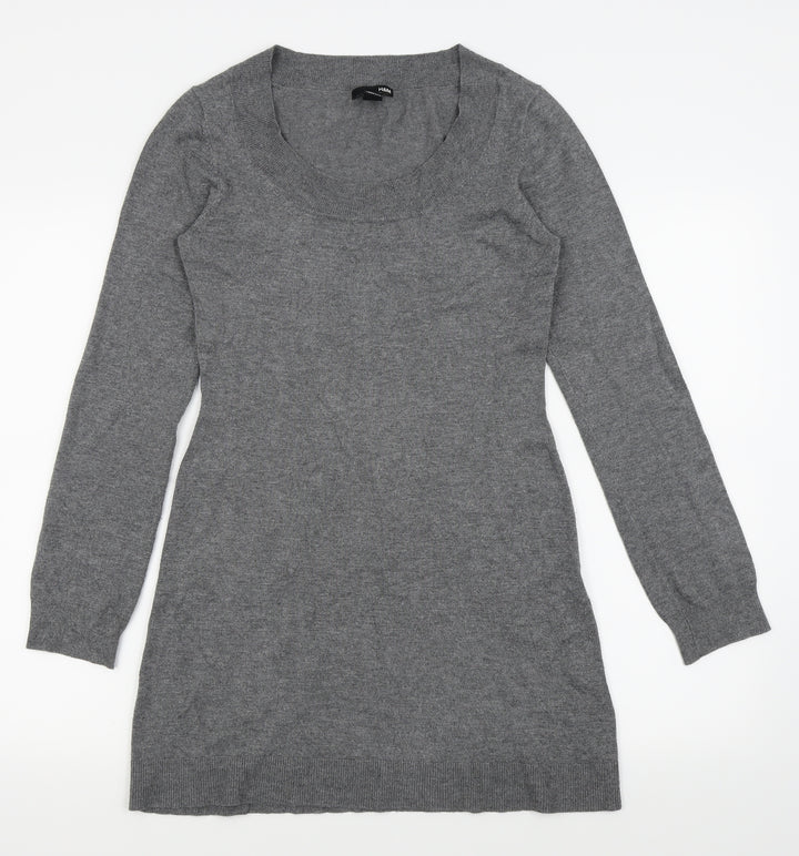 H&M Womens Grey   Pencil Dress  Size 6